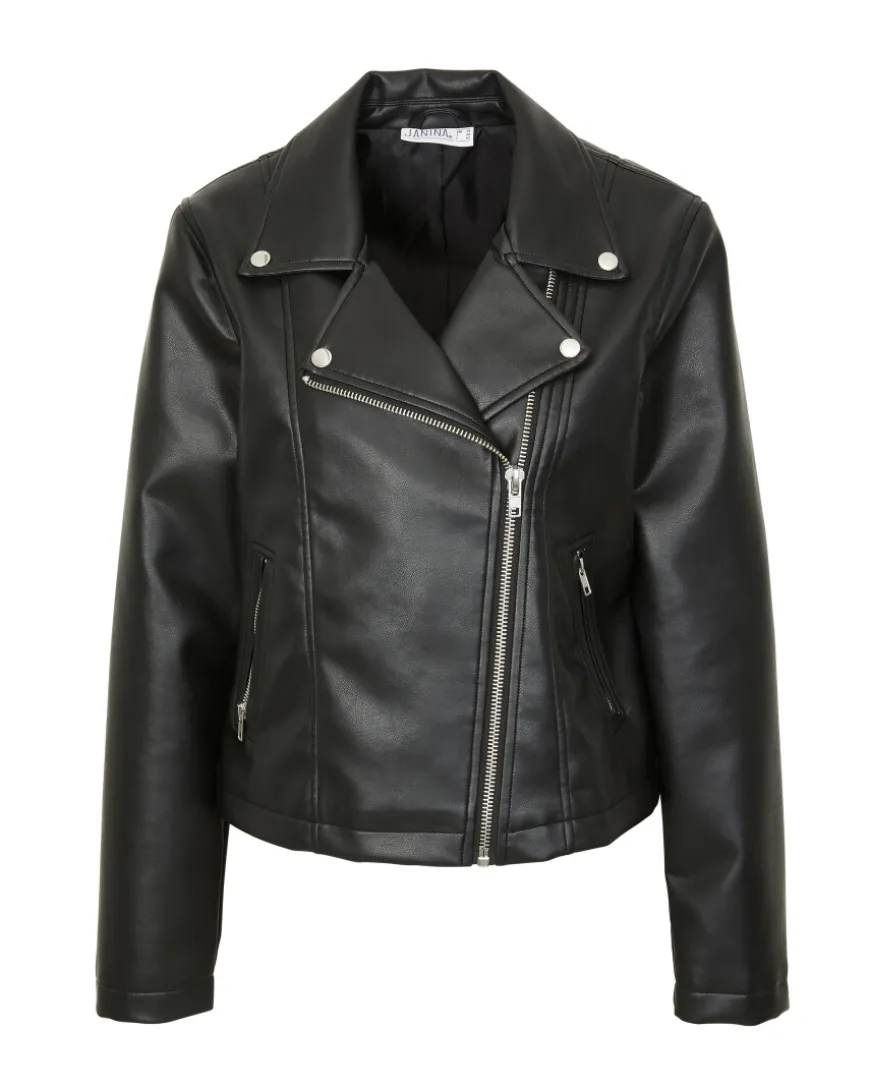 e Kunstlederjacke Janina, Biker-Style-KiK Onlineshop Best