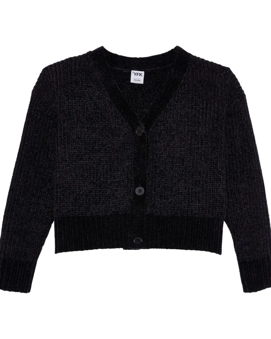 e Strickjacke Y.F.K., Knopfleiste-KiK Onlineshop Sale