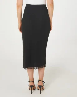 er Mesh-Rock Janina, elastischer Bund-KiK Onlineshop Fashion