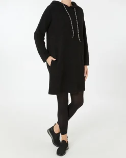 es Fleecekleid Janina, Kapuze-KiK Onlineshop Hot