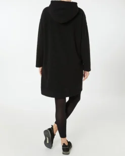 es Fleecekleid Janina, Kapuze-KiK Onlineshop Hot