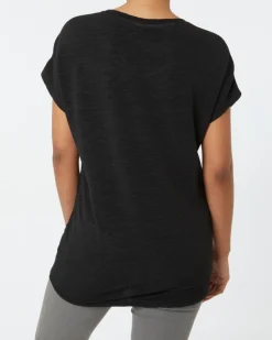 es T-Shirt Janina, sznurek do zwężania-KiK Onlineshop Cheap