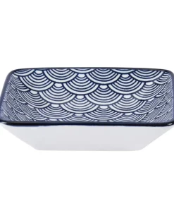 Servierplatte Porzellan verschiedene Designs, ca. 9,5 x 7 x 2,5 cm-KiK Onlineshop Fashion
