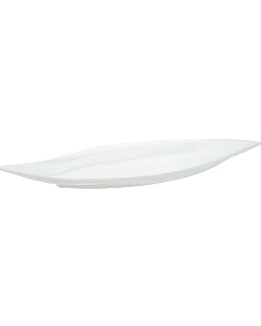 Servierplatte Serie "Welle", ca. 36 x 15,5 x 2,5 cm-KiK Onlineshop Cheap