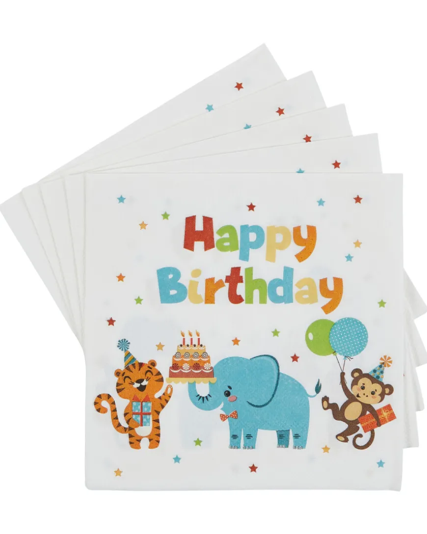 Servietten Geburtstag 18er-Pack-KiK Onlineshop Shop