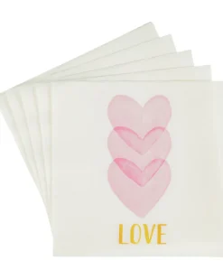 Servietten Hochzeit 18er-Pack, verschiedene Designs-KiK Onlineshop Clearance