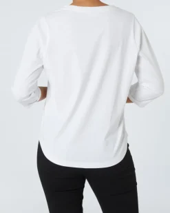 Shirt mit 3/4-Arm Janina, Rundhalsausschnitt-KiK Onlineshop Clearance