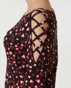Shirt mit 3/4-Arm Janina, verschiedene Designs-KiK Onlineshop Online