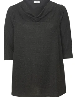 Shirt mit Glitzerfäden 3/4-Arm-KiK Onlineshop Online