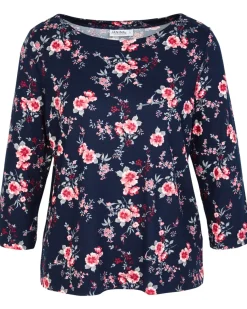Shirt mit Rundhalsausschnitt Janina, 3/4-Arm-KiK Onlineshop Shop