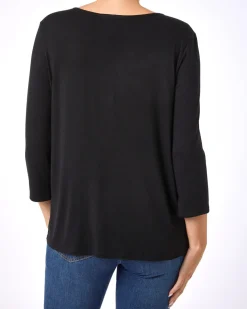 Shirt mit Rundhalsausschnitt Janina, 3/4-Arm-KiK Onlineshop Store