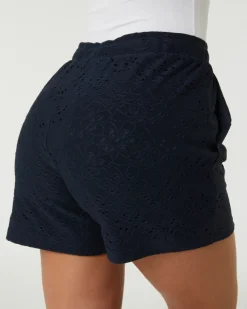 Shorts mit Lochspitze Janina, Seitentaschen-KiK Onlineshop Best