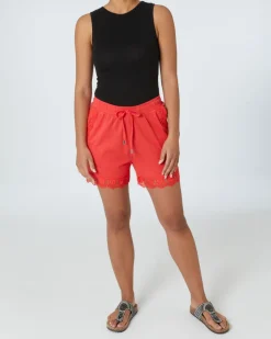 Shorts mit Spitzendetails Janina, Seitentaschen-KiK Onlineshop Clearance