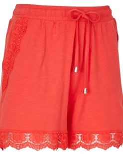 Shorts mit Spitzendetails Janina, Seitentaschen-KiK Onlineshop Clearance