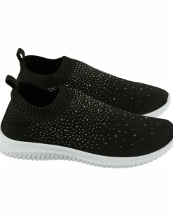 Slip-ons Maschenoptik Janina, Glitzersteine-KiK Onlineshop Cheap