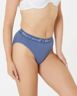 Slips mit Schriftzug 3er-Pack, Janina-KiK Onlineshop Best Sale
