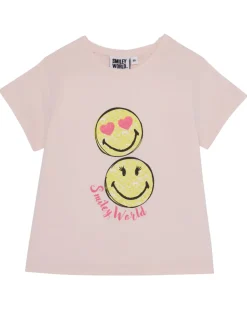 Smiley World T-Shirt Schulterknöpfen-KiK Onlineshop Store