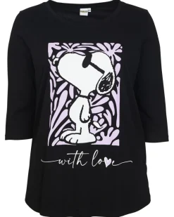 Snoopy Shirt 3/4-Arm-KiK Onlineshop Fashion