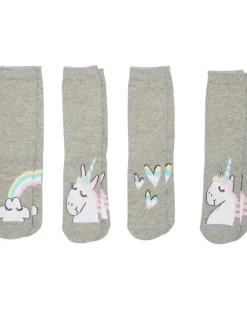 Socken mit Muster 4er-Pack, Ergee, verschiedene Designs-KiK Onlineshop Online