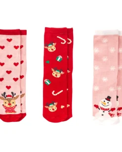 Socken Weihnachten 3er-Pack, Ergee-KiK Onlineshop Clearance