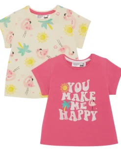 Sommerliche T-Shirts 2er-Pack, Ergee-KiK Onlineshop Cheap