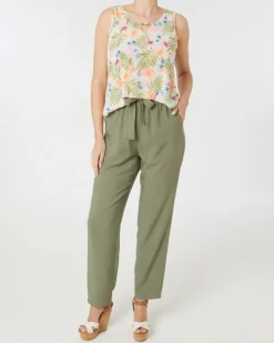 Sommerliches Tanktop Janina, Rundhalsausschnitt-KiK Onlineshop Flash Sale