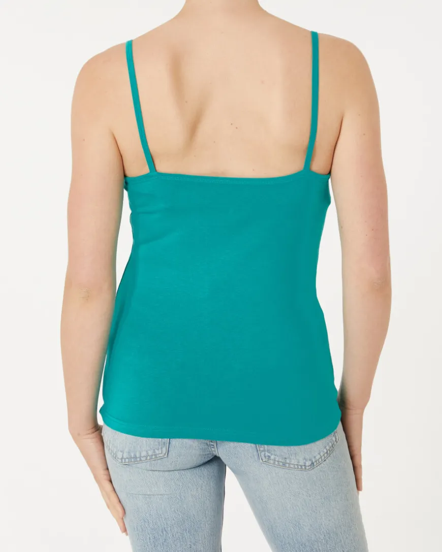 Spaghettitop mit Rundhalsausschnitt Janina, Stretchanteil-KiK Onlineshop Clearance