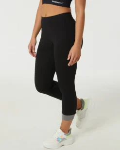 Sport-Leggings in Caprilänge Ergeenomixx, elastischer Bund-KiK Onlineshop Clearance