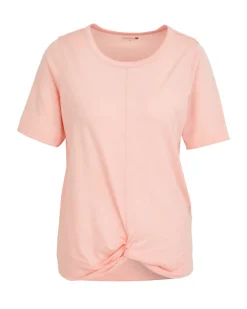 Sport-Shirt mit Knotendetail Ergeenomixx, Rundhalsausschnitt-KiK Onlineshop Best Sale