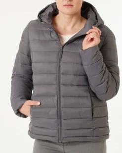 Steppjacke mit Kapuze Janina, Seitentaschen-KiK Onlineshop New
