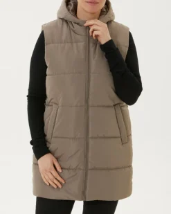 Steppweste mit Kapuze Janina, lang geschnitten-KiK Onlineshop Hot