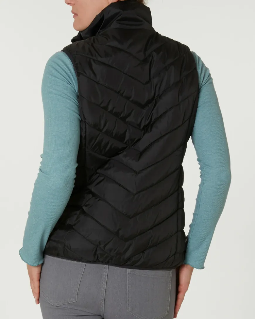 Steppweste mit Stehkragen Janina, Seitentaschen-KiK Onlineshop Discount