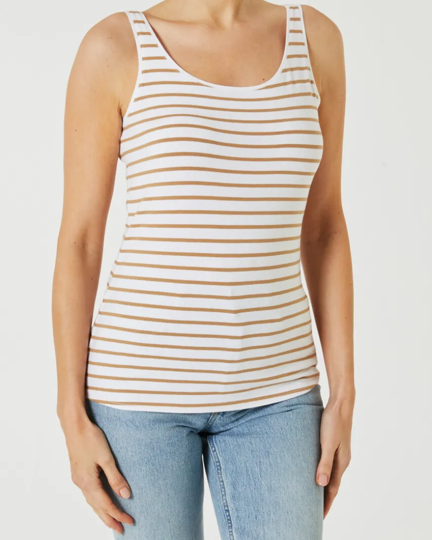 Stretch Tanktop Janina, Rundhalsausschnitt-KiK Onlineshop Best Sale