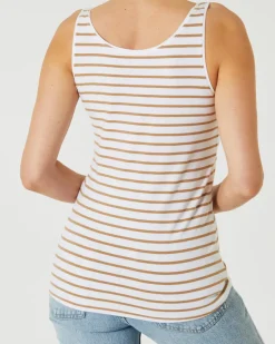 Stretch Tanktop Janina, Rundhalsausschnitt-KiK Onlineshop Best Sale