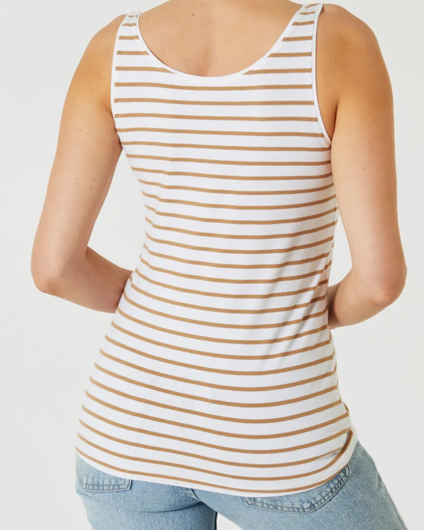 Stretch Tanktop Janina, Rundhalsausschnitt-KiK Onlineshop Best Sale
