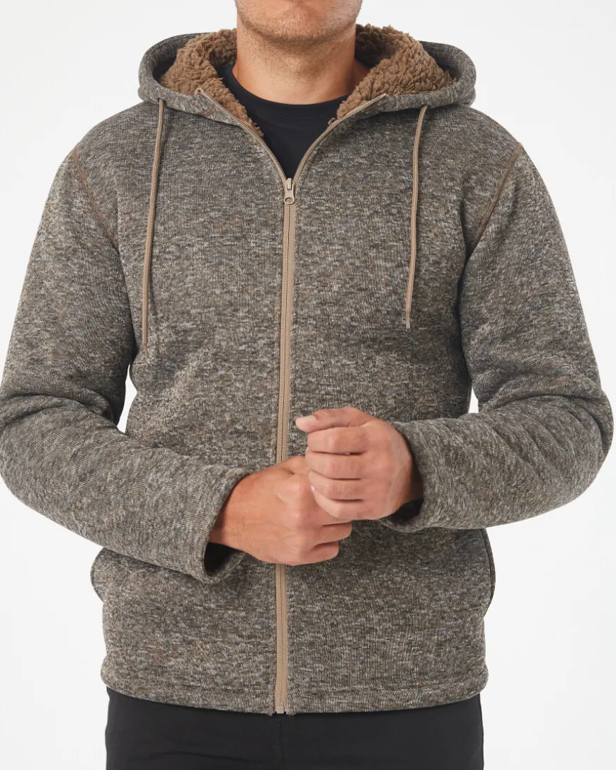 Strickfleecejacke mit Teddyfell X-Mail, Seitentaschen-KiK Onlineshop Shop