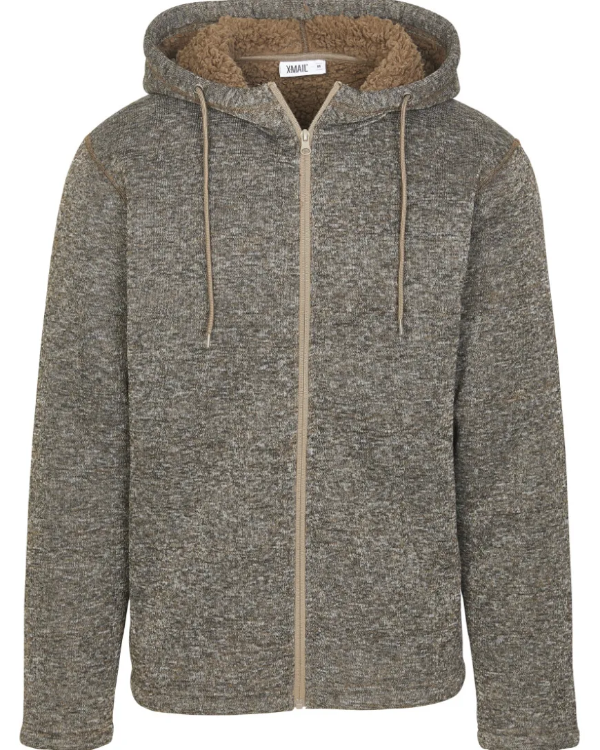 Strickfleecejacke mit Teddyfell X-Mail, Seitentaschen-KiK Onlineshop Shop