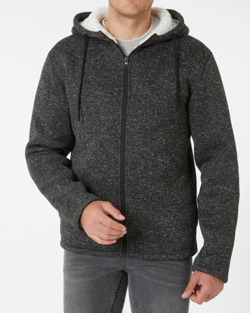 Strickfleecejacke X-Mail, Teddyfell innen-KiK Onlineshop Best