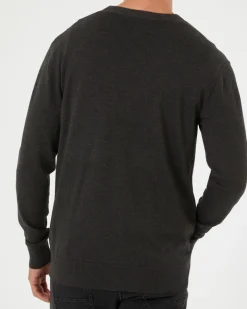 Strickjacke in Anthrazit X-Mail, V-Ausschnitt-KiK Onlineshop Hot