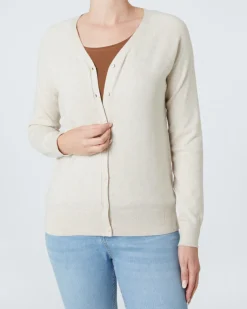 Strickjacke in Melange Janina, Knopfleiste-KiK Onlineshop Discount