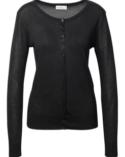 Strickjacke mit Glitzerfäden Janina, Knopfleiste-KiK Onlineshop Cheap