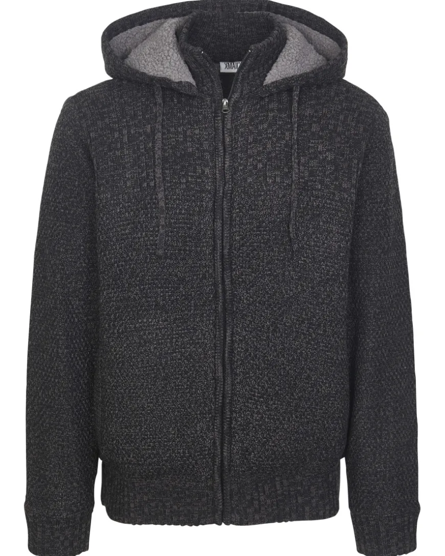 Strickjacke mit Kapuze X-Mail, Teddyfell-KiK Onlineshop Flash Sale