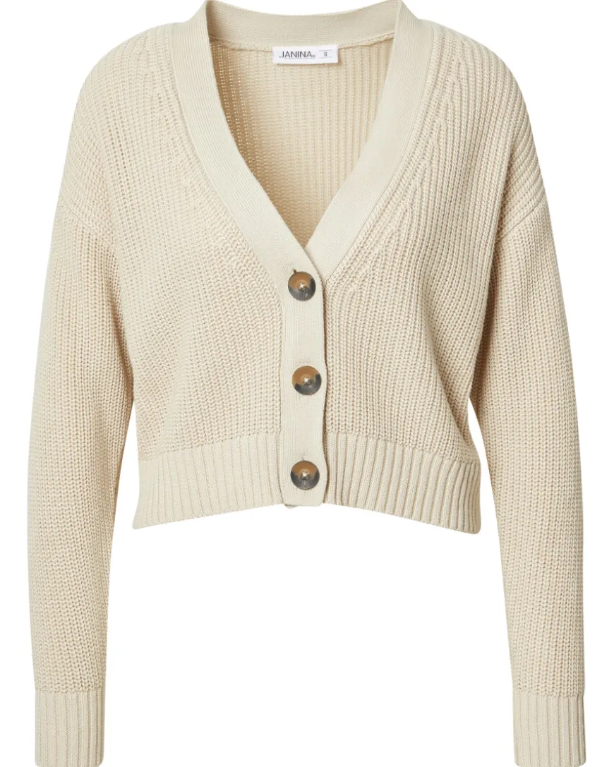 Strickjacke mit Knöpfen Janina, kurz geschnitten-KiK Onlineshop Best