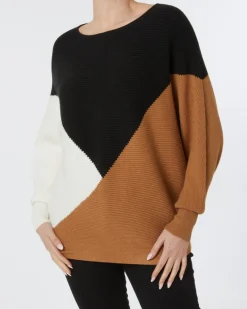 Strickpullover Colour-Blocking Janina, Rundhalsausschnitt-KiK Onlineshop New