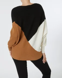 Strickpullover Colour-Blocking Janina, Rundhalsausschnitt-KiK Onlineshop New
