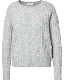 Strickpullover in Melange Janina, Rundhalsausschnitt-KiK Onlineshop Shop