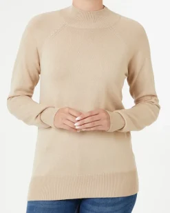 Strickpullover mit Rippbündchen Janina, Rollkragen-KiK Onlineshop Fashion