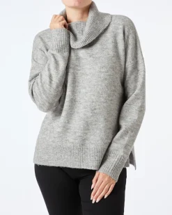 Strickpullover mit Rollkragen Janina, lockere Passform-KiK Onlineshop Cheap