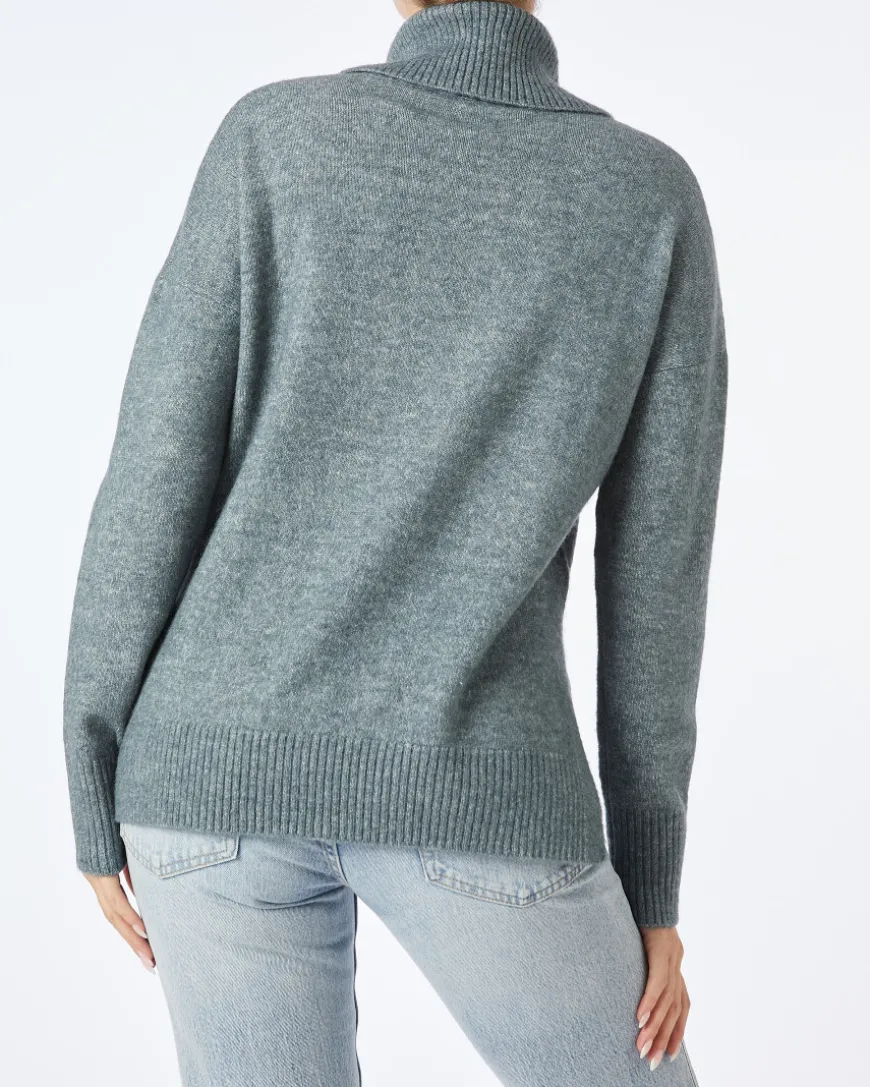 Strickpullover mit Rollkragen Janina, lockere Passform-KiK Onlineshop Shop
