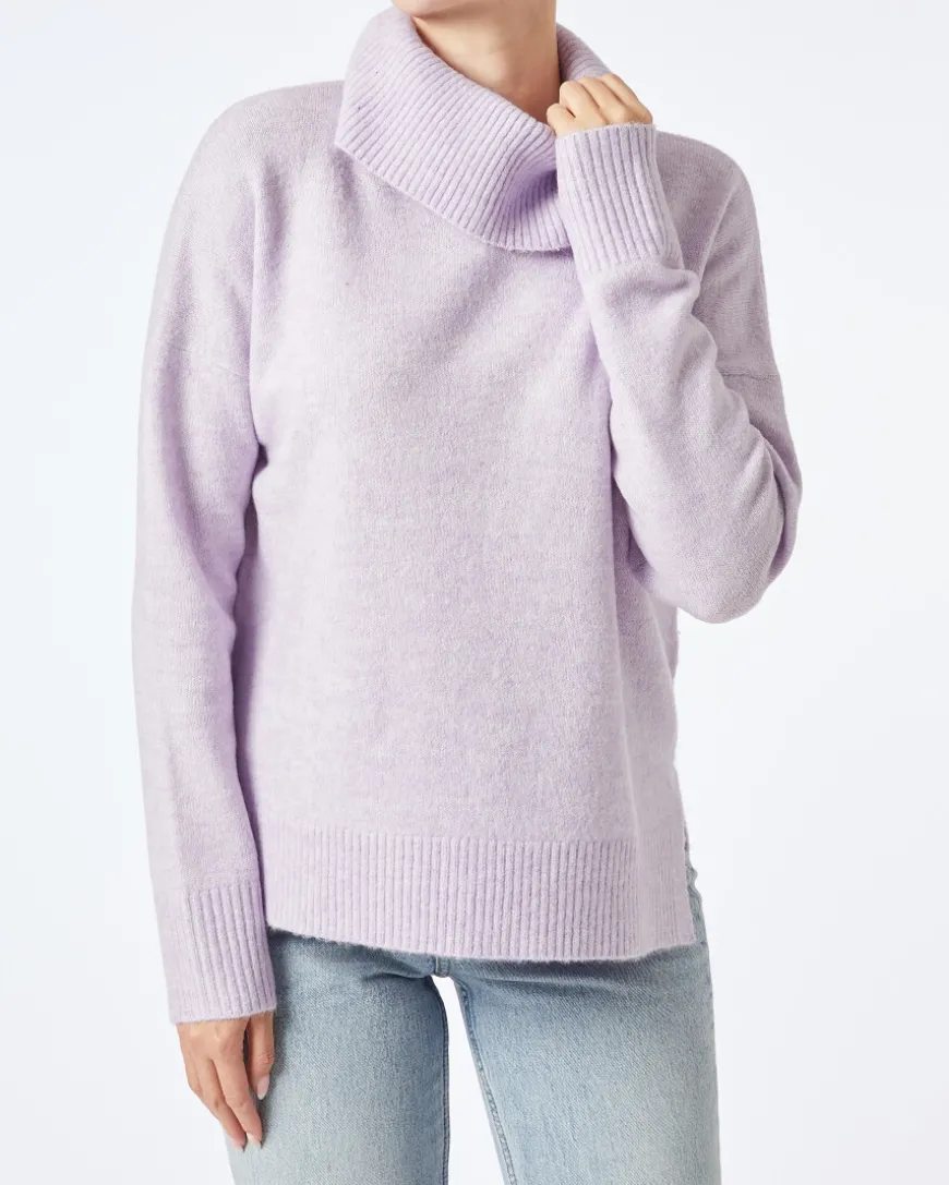 Strickpullover mit Rollkragen Janina, Vokuhila-Saum-KiK Onlineshop Clearance